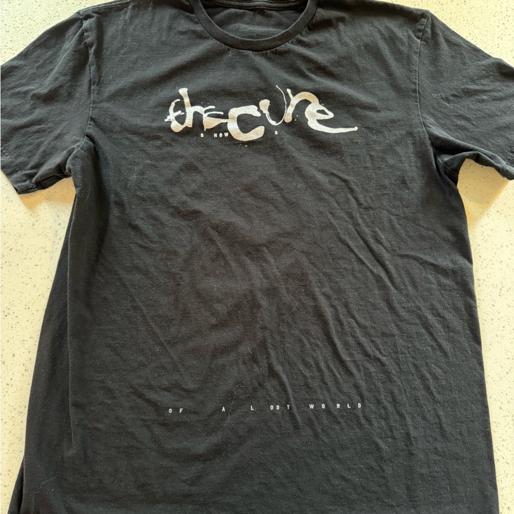The Cure 'Shows of A Lost World' T-Shirt Size Large